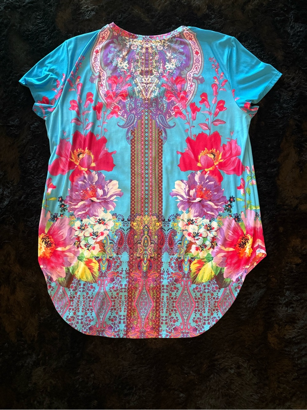 Nygard Floral Short-Sleeve Women's Top